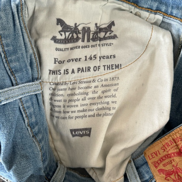 Levi’s 511 Slim Fit Straight Leg Blue Jeans 38x32 - Picture 4 of 7